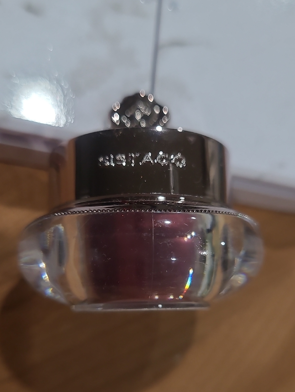 Sistaco Mineral Nail Bond Nail Powder in SANGRIA